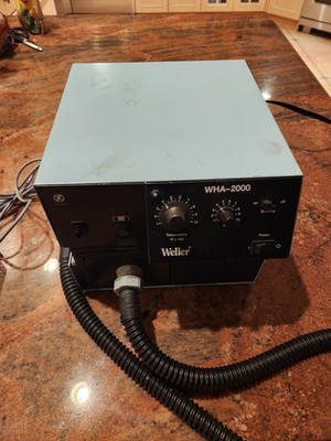 WELLER WHA-2000 HOT AIR DESOLDERING STATION WHA 2000 WITH PEDAL
