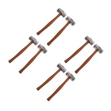 Set of 4 Small Hammer for Kids Plastic Prop Holiday Decorations Decors