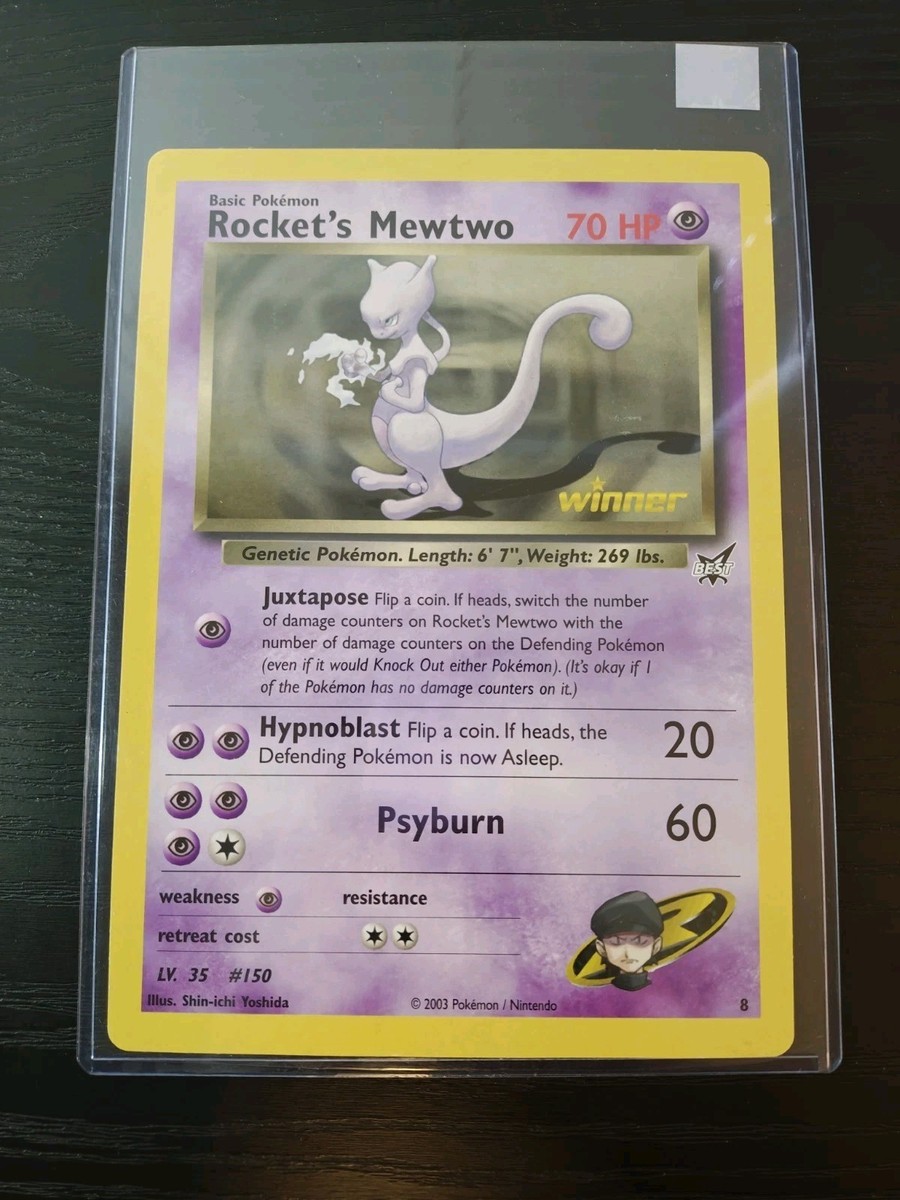 ポケモンカードゲーム pokemon card game Rocket's Mewtwo Holo Rocket's Mewtwo 14/132 Gym Challenge Holo for sale online | eBay