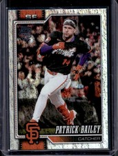 2026 Topps Patrick Bailey Holo Foil #7 Giants