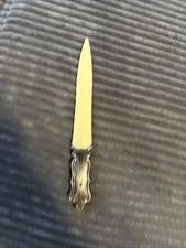 Brieföffner 835 Silber antik Vintage Rar Ca 20cm