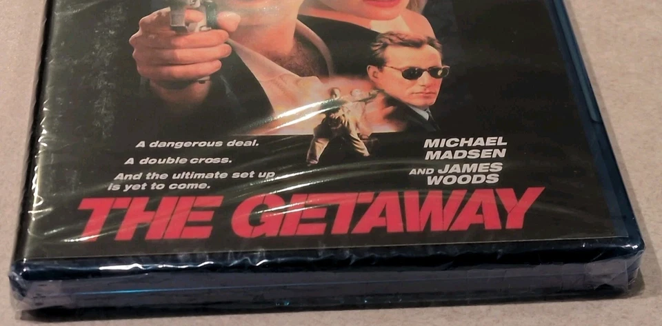 The Getaway (1994, Blu-ray, Shout Factory Exclusive, Unrated) Kim Basinger - New - Image 2 of 4