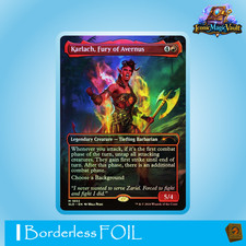 Karlach, Fury of  Avernus | Foil | MTG | Secret Lair x Baldur's Gate | NM | M