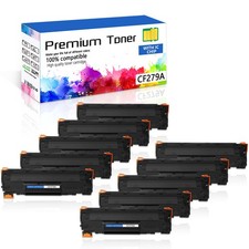 10 CF279A BLK Toner Compatible for HP 79A Laserjet Pro MFP M26a M26nw M12a M12w