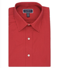 Club Room Men's Regular Fit Solid Dress Shirt size M