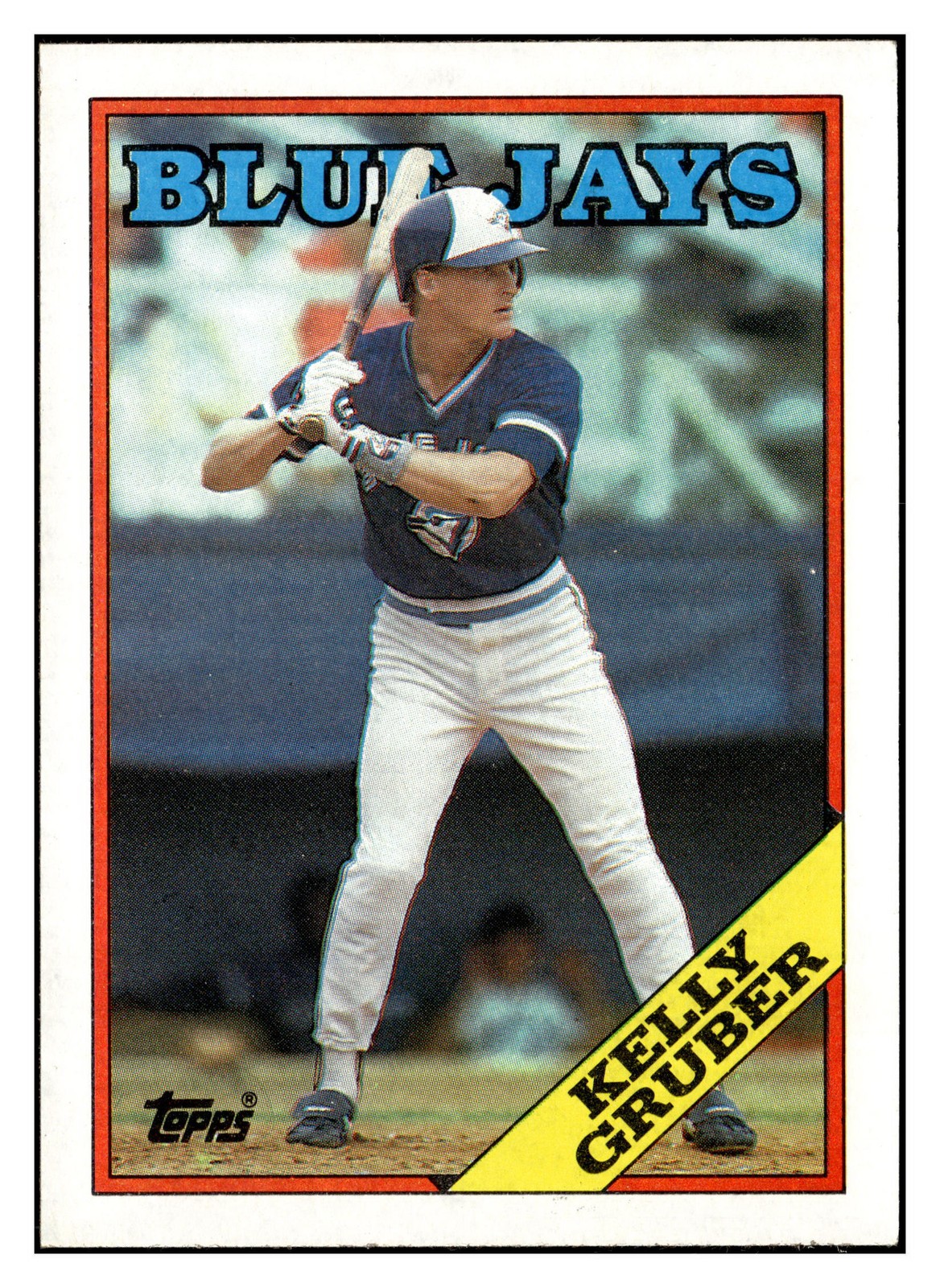 Kelly Gruber 1988 Topps #113 Toronto Blue Jays VTG Baseball *319