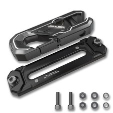 10in Winch Fairlead Billet Hook 33000lb For Synthetic Rope Recovery Tow Kit