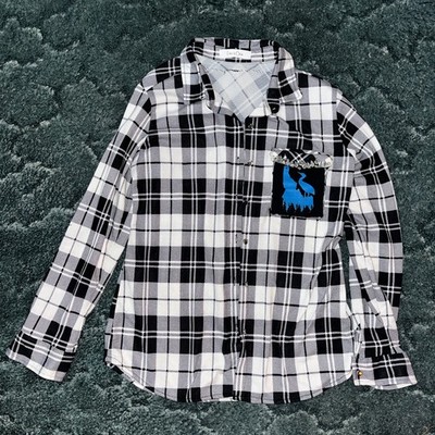 Custom Hand Stitch Flannel Brand EDeN And Olivia, Idaho Blue Herring Samuels Sto