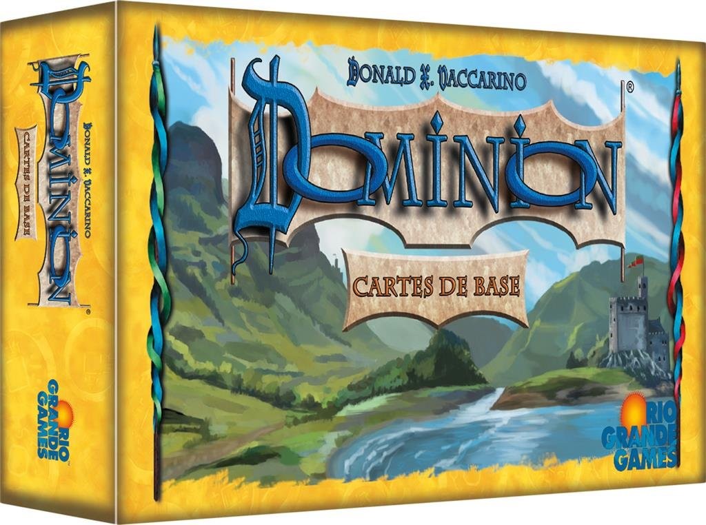 Dominion Cartes de Base Rio Grande Games : l'édition premium du jeu de cartes de stratégie