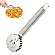 Pasta Edger Sealer Cutter Wheel Ravioli Dough Empanada Fluted Pastry Roller Tool