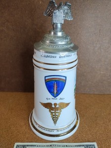 9th Medical Detachment 1962 Germany 1965 Stein - Bent Lid