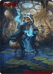 Jace, the Mind Sculptor Art Card 49/54 - Art Series: Bloomburrow