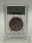 1904 O Morgan Silver Dollar PCGS MS64 With Case