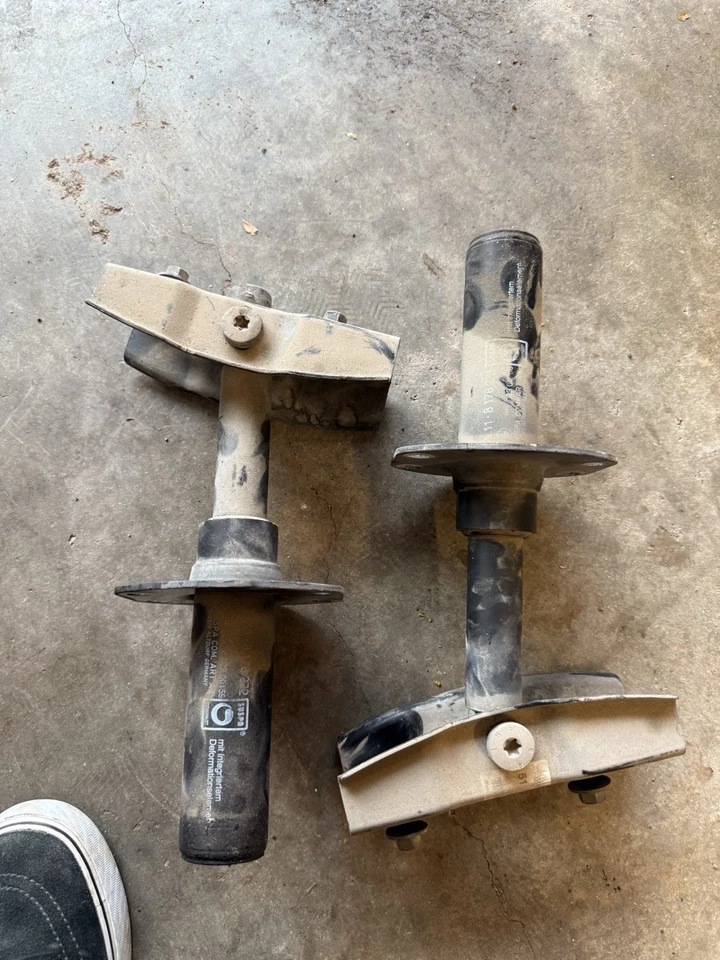 94-99 BMW E36 318I 328I M3 JUEGO DE PARES DE AMORTIGUADORES PARACHOQUES DELANTERO IZQUIERDO Y DERECHO OEM Foto 2 de 2