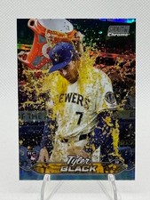 Tyler Black RC - 2024 Topps Stadium Club #177 Chrome Refractor - Brewers Rookie