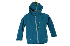 LL Bean Kids' Waterproof Lightweight Insulated Jacket Lapis Teal Size L 6X/7