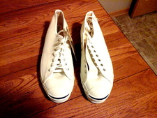 Converse Jack Purcell classic men's tennis shoes, nos in box, USA made,size 10.5