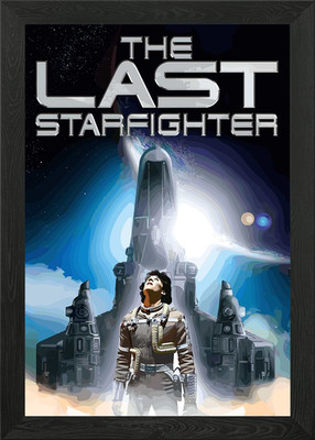 The Last Starfighter Movie Poster Framed Wall Art Poster Canvas Print Picture