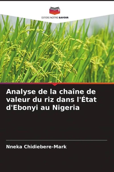 Nneka Chidiebere-Mark | Analyse De La ChaîNe De Valeur Du Riz Dans L'ÉTat...-image