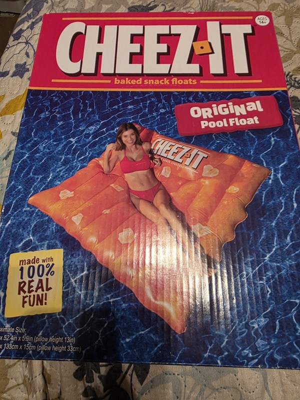 Huge Cheez It Float! New!