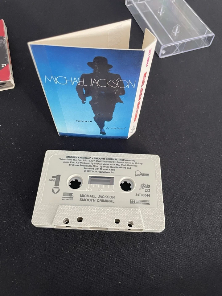 Michael Jackson 5 LOT Smooth Criminal Heal the World Will You Be There Not Alone - Image 4 of 4