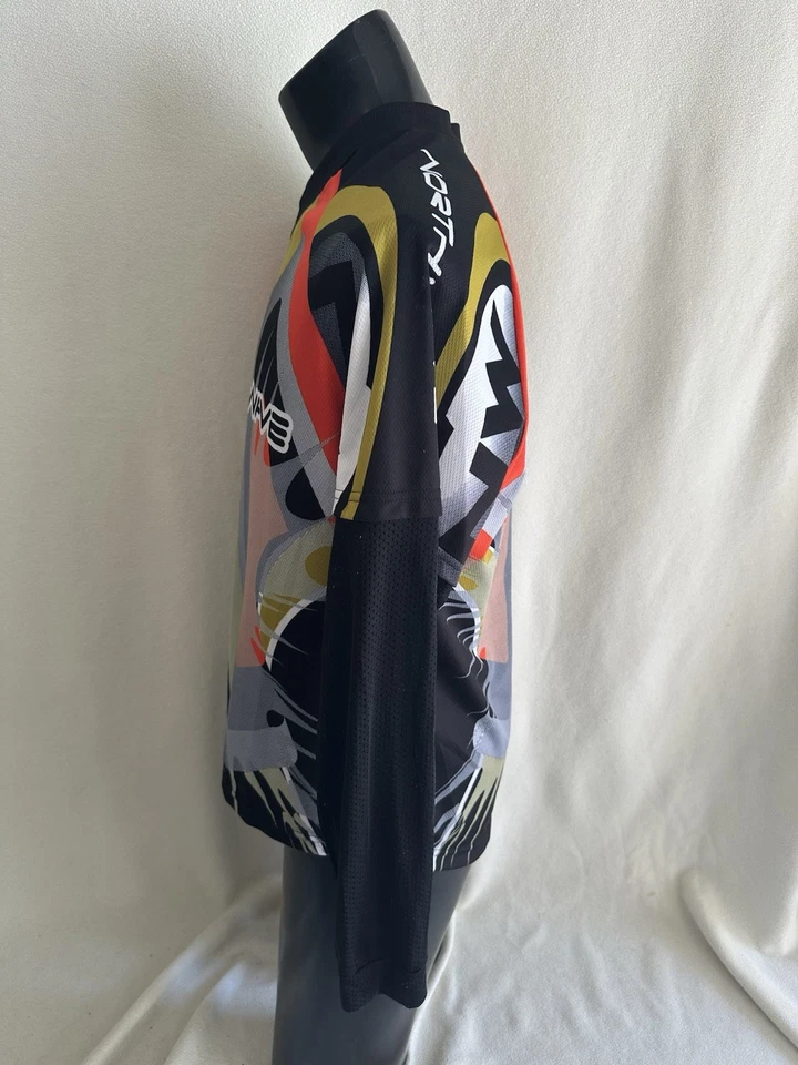 Мужской велосипедный пуловер Northwave Jersey X-Large с длинным рукавом с сетчатыми рукавами - Изображение 4 из 4