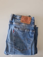 Levi's 510 Men's Skinny Fit Jeans W32 L34, Mid-Blue Stretch Denim