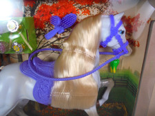 Barbie Cheval Beautés Brossables Mattel 1999 - Vintage En Boîte - 67017