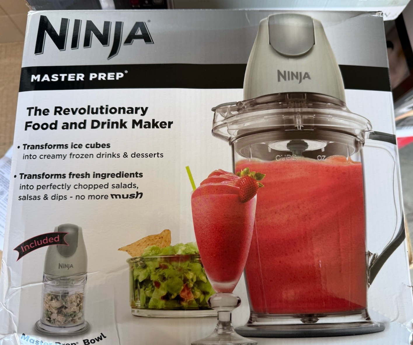 Ninja Master Prep Food & Drink Maker Blender Chopper