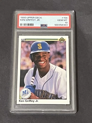 1990 Upper Deck Ken Griffey Jr #156 PSA 10 Gem Mint Seattle Mariners