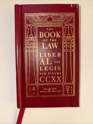 Liber Al Vel Legis Aleister Crowley  The Book of the Law Magickal Childe 1990