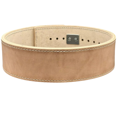 10mm Pioneer Lever Powerlifting Belt PAL V2 _ Double Brown Suede