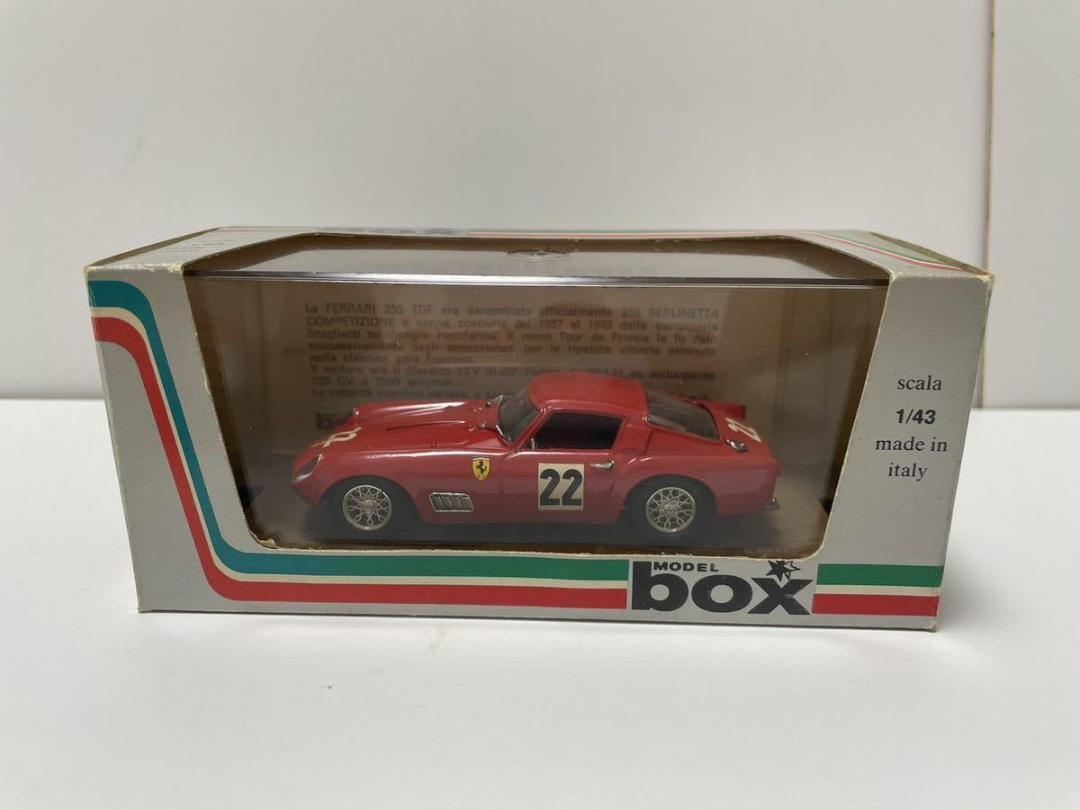 ミニカー Bang Ferrari 250 TDF 1/43 Bang 1/43 Ferrari 250 GT TDF 1957 SPECIAL Street RED Model