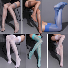 HALTERLOSE STRÜMPFE GLANZ STRUMPFHOSE NYLONSTRÜMPFE GLANZNYLONS NYLONS STOCKINGS