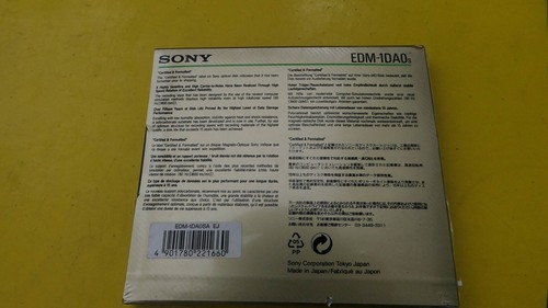 Sony M.O. Magneto Optical Disk EDM-1DAOs, 1,3 GB NEU -WIEDERBESCHREIBBAR - Photo 2/2