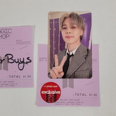 BTS Jimin MUSE Album Photocard US PC Version 1 Target Exclusive G