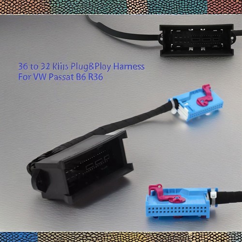 For VW Passat B6 36 to 32 Pin Instrument Cluster Adapter Harness Dashboard Cable - 第 1/15 張圖片
