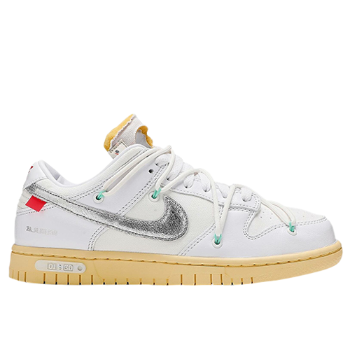 Nike Dunk Low Off-White Lot 01 of 50 for Sale | Authenticity 