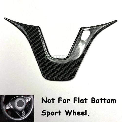 Real Carbon Fiber Standard Steering Wheel Lower Trim Fits 16-20 X156 GLA250