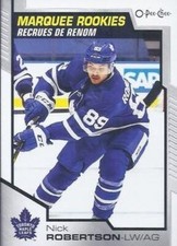 #627 Nick Robertson - Toronto Maple Leafs - 2020-21 O-Pee-Chee Update Hockey