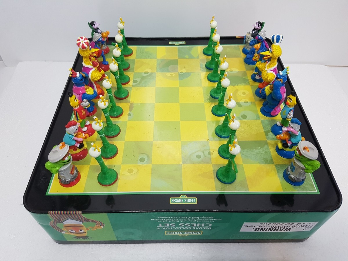 セサミストリート　チェス 2004 35th Anniversary Sesame Street Chess Set | eBay