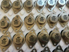 2 Pieces MJ802  4011 High−Power NPN Silicon Transistor 30 A 100V 200W 