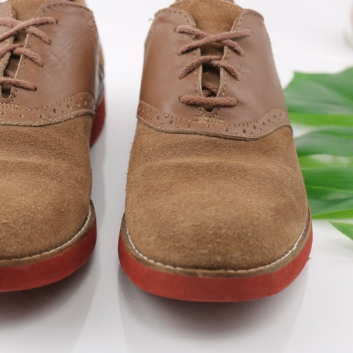 G.H. Bass Saddle Oxford Suede Leather 