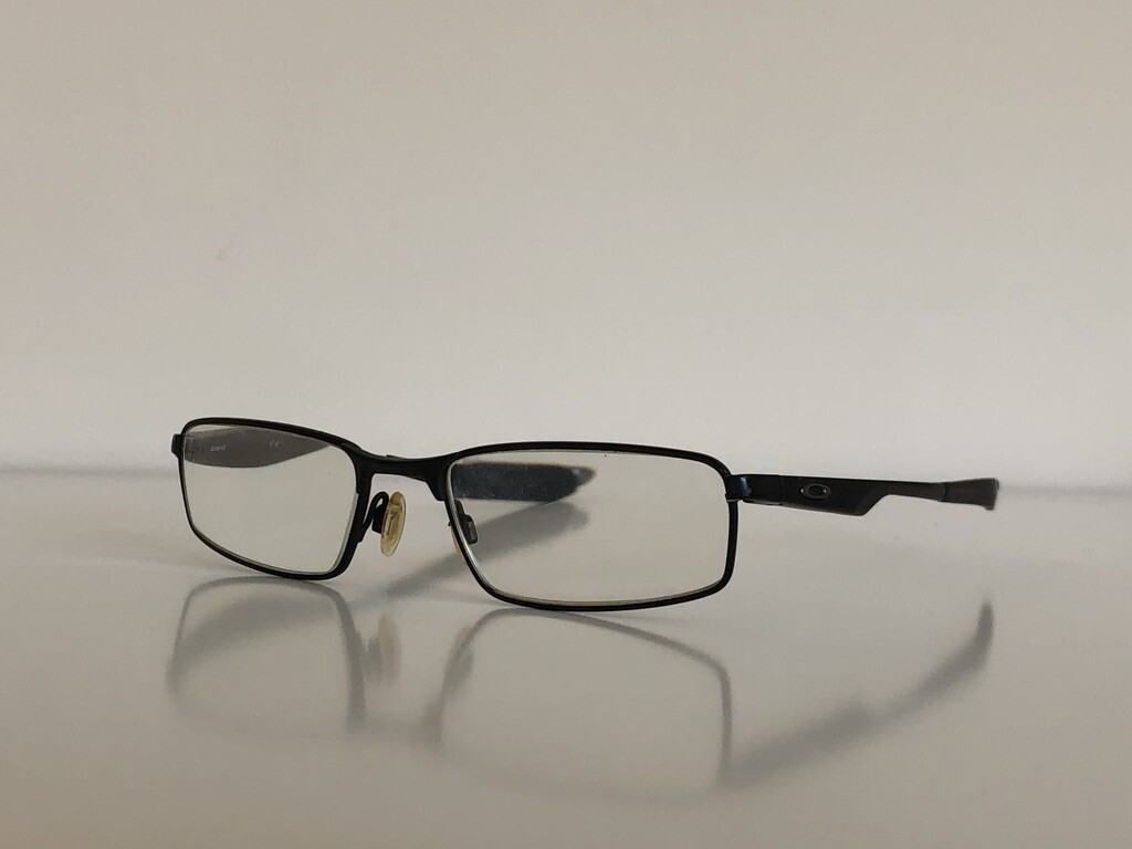 Oakley Socket 4.0 Rectangle Black Eyeglasses Opti… - image 1
