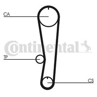 Conti Original CT895 Contitech Zahnriemen Steuerriemen