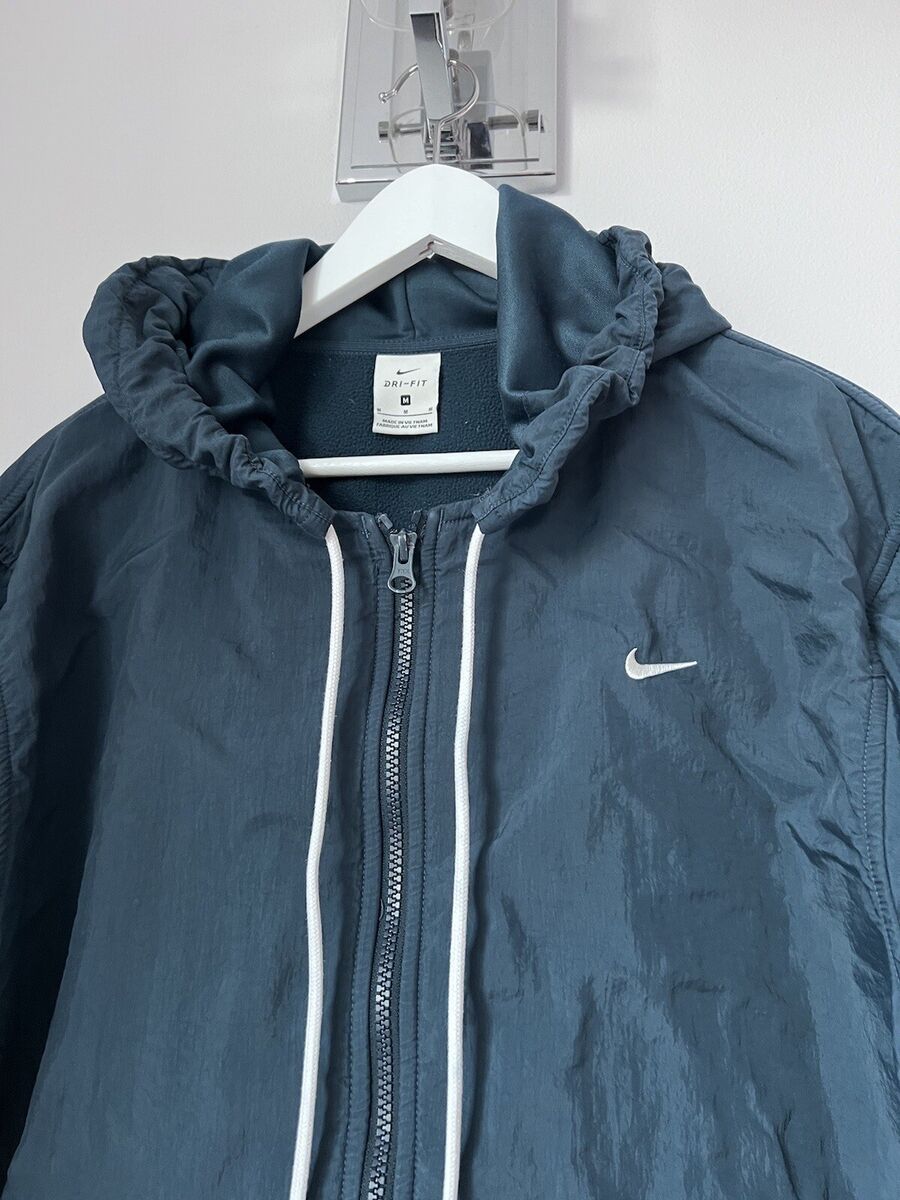 Vintage Nike Size M Men's Zip-up Nylon Fleece Jacket | eBay Vintage Nike Size M Men's Zip-up Nylon Fleece Jacket | eBay