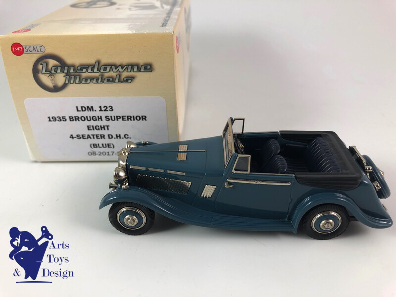Brough Superior Eight 1935 Brooklin Lansdowne 123 miniature métal