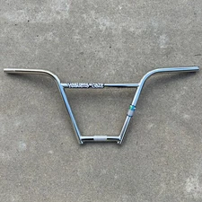 CULT BMX HEAVEN'S GATE 4pc HANDLEBAR CHROME POLISHED BRANDON BEGIN BARS
