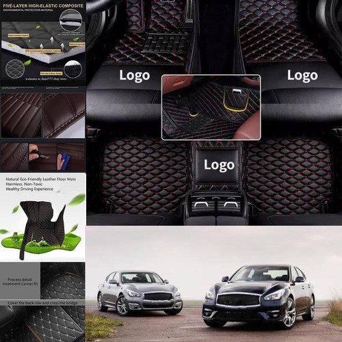 For Fit Lexus ES GS HS IS LS All Weather Waterproof Car Floor Mats with pockets - Imagen 9 de 32