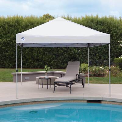 Z-Shade 10' x 10' Peak Straight Leg Instant Shade Canopy